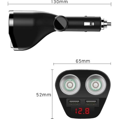 2019 Hot Sale Car Charger 1PCS Mini Design USB Car Charger Adapter for Apple iPhone iPod Nano Mini MP4 MP3 PDA