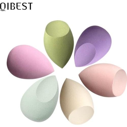 QIBEST Makeup Sponge Puff Professional Makeup For Women Foudation Tool Beauty Blinder Cosmetic Puff Powder Sponge