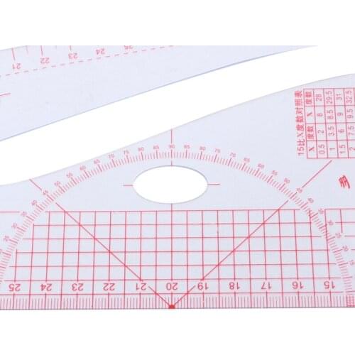 2021 New Multi-function Sewing Ruler Measure for Making Clothes Tailor Craft Tool Plastic