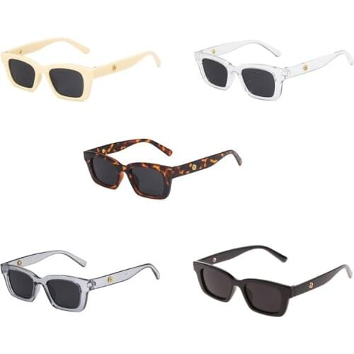 Outdoor Unisex Square Fashion Sunglasses UV Protection Eyewear Shade Outdoor Eyeglasses