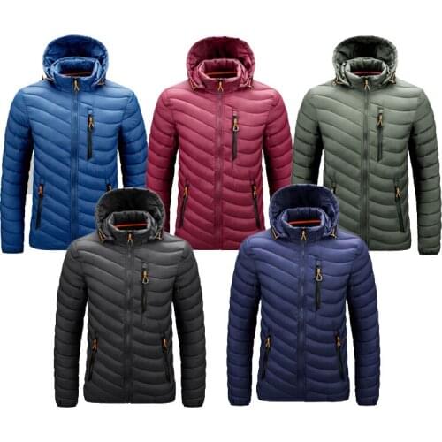 2020 Men Winter Warm Jacket clothes Parkas New Arrive Fashion Casual Slim Jacket Coat Men Thick Hooded Parkas Mens