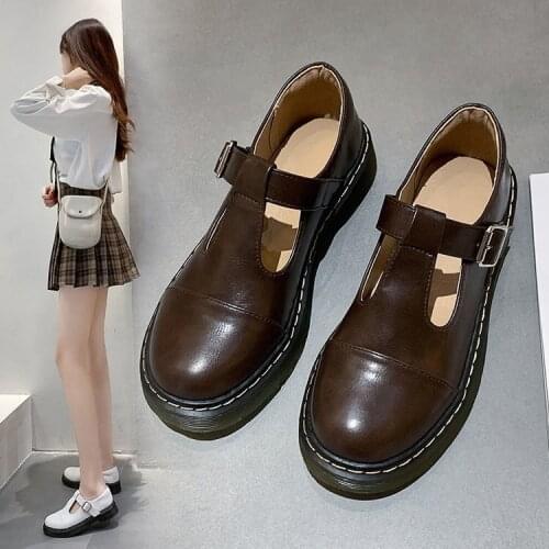 Autumn new retro low-cut Martin shoes womens British style fashion student soft-soled casual flat shoes крассовки женские C343