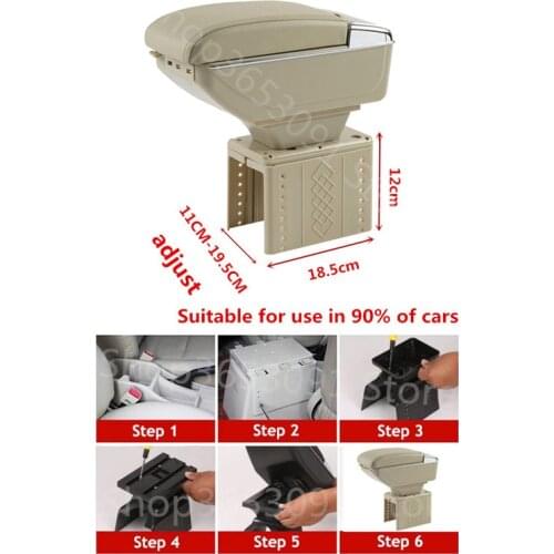 Free Shipping Car ARMREST SEAT FOR CITROEN C1 C2 C3 C4 C5 SAXO,Car Accessories Auto Parts Center Armrest Console Box Arm Rest