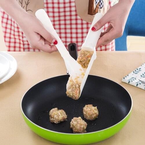 DIY Convenient Meatball Maker Useful Pattie Fish Beaf Meat Balls Burger Sets Kitchen Cooking Tools Gadgets Accessories