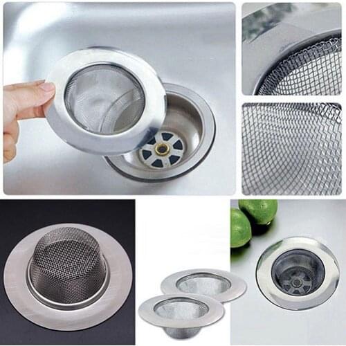Sink Slag Strainer Leak Net Home Floor Drain Filter Trap Kitchen Metal Kitchen Stainless Steel Accessory Tool Utensils Wholesale