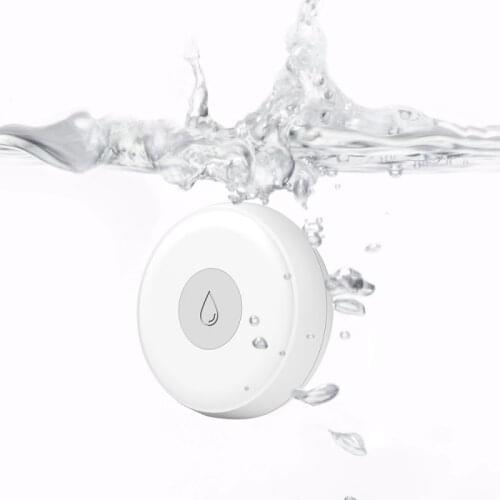 Tuya Zigbee Home Alarm Water Leakage Alarm Independent Water Leak Sensor Detector Flood Alert Security Alarm System With Gateway