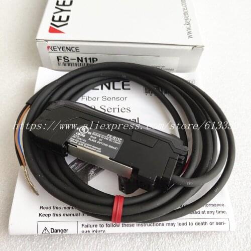 FS-N11P Fiber Amplifier Cable Type Main Unit PNP 100% Original & New Photoelectric Sensor