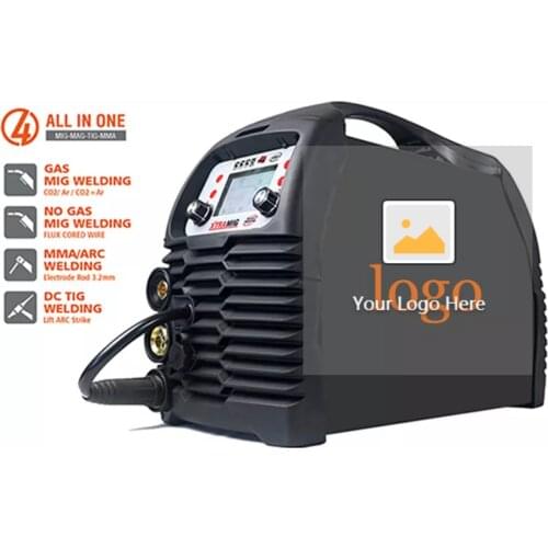 XTRAMIG 4 in 1 IGBT Single phase mig welder 200 amp arc welder CO2 NO GAS tig sticker mag mma aluminum welding machine with mig