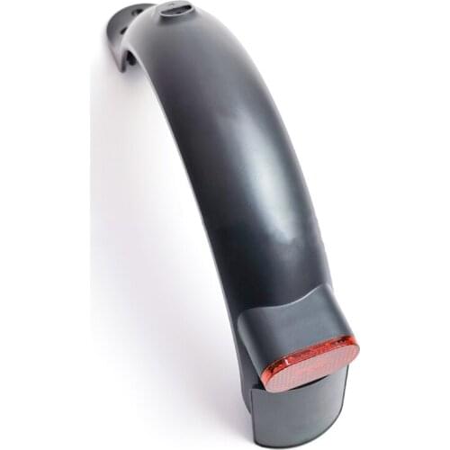 For Xiaomi PRO2 Electric Scooter Rear Fender Mudguard Bracket with Rear Taillight LED Brake Light Repair Parts