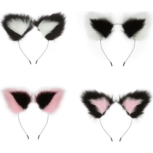 Two-color Ear Rabbit Tail Accessories Sexual Interest Quadratic Flirt Anchor Hair Pin Ornament Hair Hoop Sexual Underwear