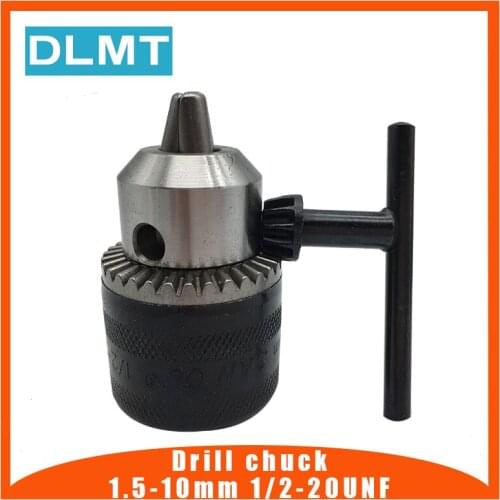 1.5-10mm Keyed Drill Chuck 1/2" 20UNF with Key