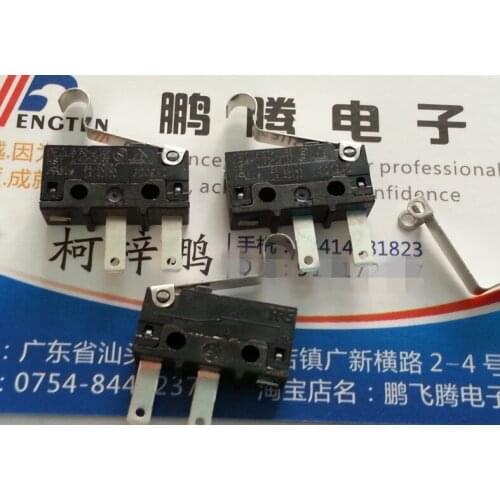 2PCS/lot DE2L-AAAA Japan Air Conditioner Humidifier Juicer Kettle Micro Switch MS2 Normally Open NO 2 Foot With Handle