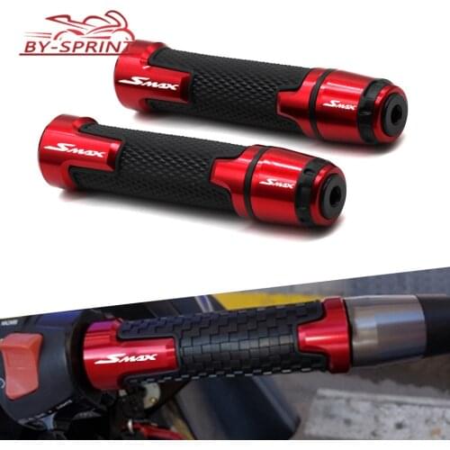 2019 NEW S-MAX 7/8'' 22MM CNC Motorcycle handle grips racing handlebar grip For YAMAHA SMAX155 SMAX 155 2015 2016 2017