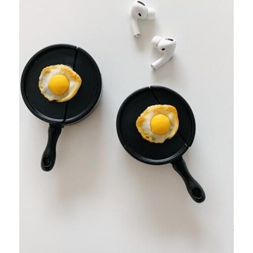 3D Funny Saucepan Cute Silicone Case for Apple Airpods 2 1 Cover for Air Pods Pro Case Wireless Charging Soft Cover Box