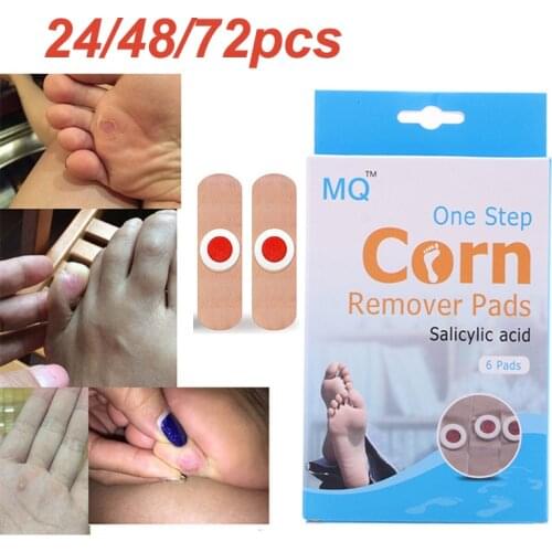 50pcs Medical plaster Foot Corn Removal Remover Warts Thorn Plaster Of Calluses Patch Callosity Detox Foot Pad Curative Plasters