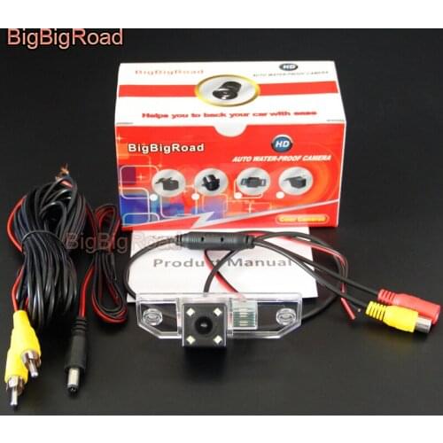 BigBigRoad Car Rear View Parking Backup Camera Waterproof For Ford C-Max C Max Mondeo Focus Sedan 2 3 2008 2009 2010 2011 2012