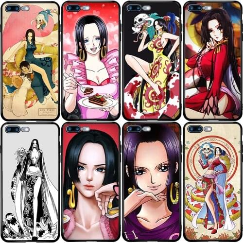 Phone Case for Xiaomi Redmi Note 10 9 9S 9A 8 8T 7 6 7A 6A 5A 5 A1 A2 A3 Pro Max Plus Lite One Piece Boa Hancock