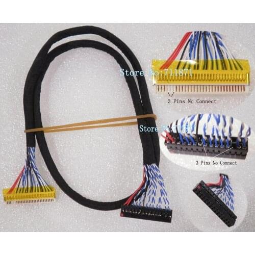 Length 600mm 27 Cables 30 Pins Lcd panel screen line 30P empty 3P LVDS Screen Line LCD panel 30P LVDS Line LCD panel wire