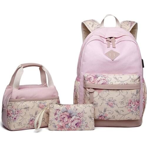 School-Bags-Set Mochilas Primary Backpack Girls Kids Princess Infantil 3pcs Escolar Satchel Knapsack Mochila