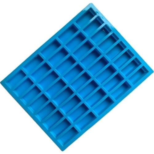 Spot Wholesale 40 Small Block Silicone Cake Mold Chocolate Mould XG7008