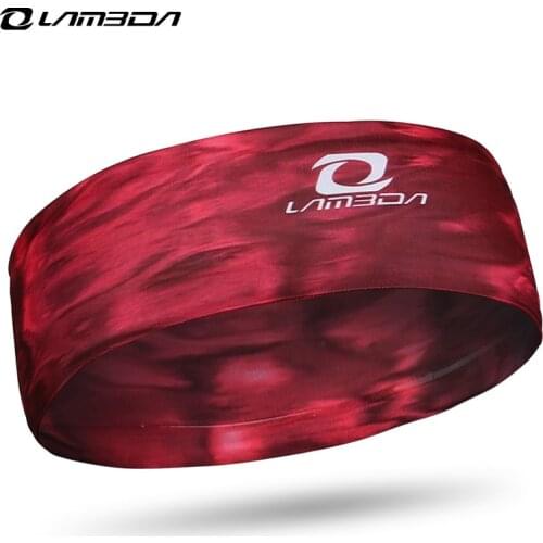 LAMEDA Sports Headband Antiperspirant Sweat-absorbent Headscarf Men Women Headband Running Yoga Basketball Fitness Headwear