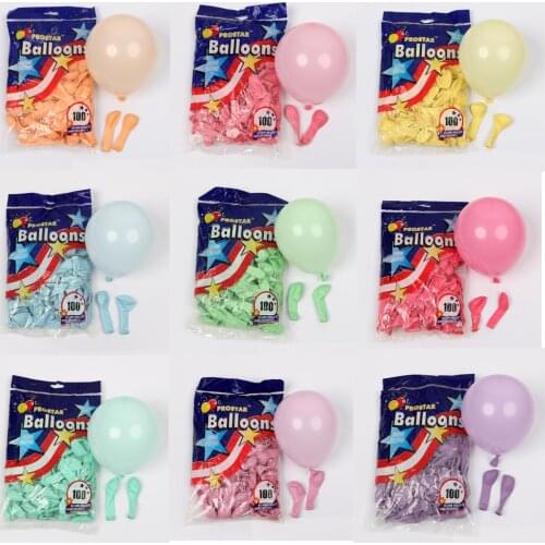 30pcs Macarons Latex Ballon Color Pastel Candy Round Helium Balloons Birthday Party Decor Girl Boy Baby Shower Wedding Globos