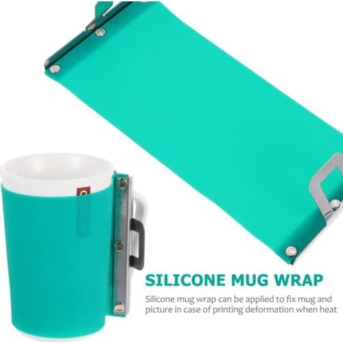 3D Sublimation Printer Silicon Mug Wraps Clamps 11OZ/12oz/15oz Mug Silicone Mould Fixture Mug for 3D Sublimation Mug Printing