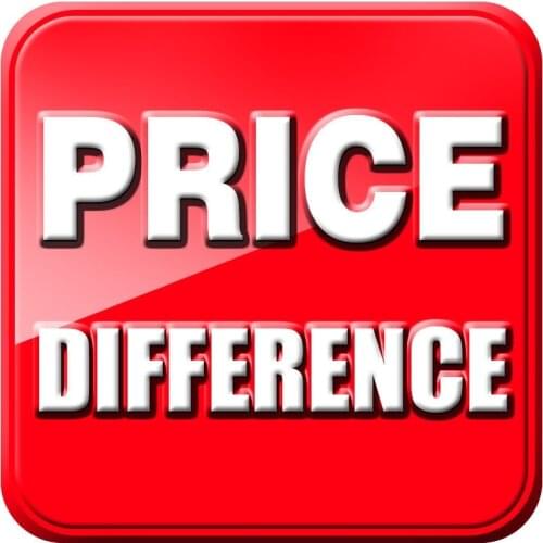 Fill Price Difference Or Extra Money For Your Order