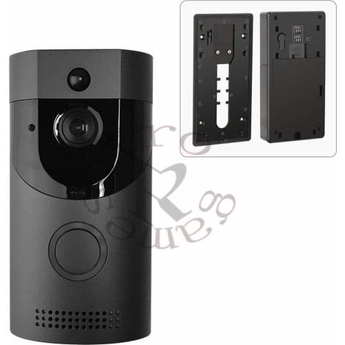 Waterproof Door Bell Camera B30 WIFI Video Doorbell 720P Smart Night Vision PIR IP Camera battery power or 8v-24v charger