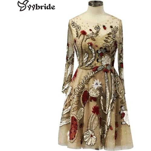 Женские платья с v-образным вырезом YYBRIDE China At AliExpress