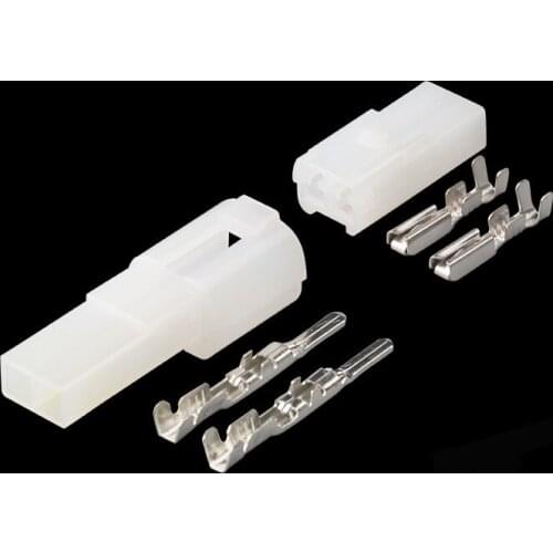 100 Sets Sumitomo 2 Pin Male Female Auto Motorcycle Electronic Wiring Connector For Power Connection 6242-1011