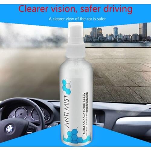 100ml Anti Fog Spray Glass Agent Long Lasting Window Liquid Anti-fog For Windshield Bathroom LCD Mobile Phone Screen