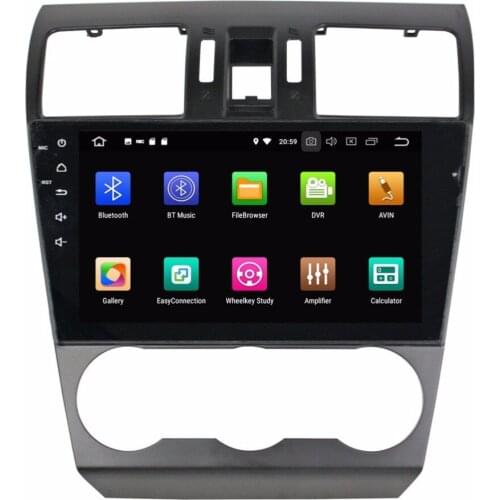 Octa Core 10.1'' Android 9.0 Car Radio DVD player GPS for for Subaru Forester WRX XV 2014 2015 2016 4GB RAM 64G RO stereoM