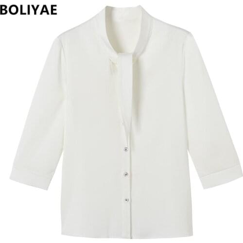 Деловые блузки BOLIYAE China At AliExpress