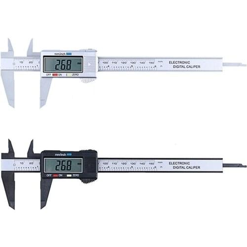 Digital Caliper 6 inch Electronic Vernier Caliper 100mm Calliper Micrometer Digital Ruler Measuring Tool 150mm 0.1mm