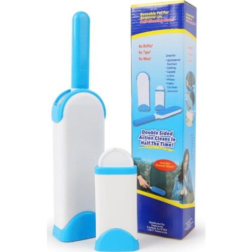 Sticky Hair Device Cat Sticky Brush Cleaning Floating Hair Removal Pet Supplies Soft No Hurt To Clothes Necessary for Pet Family