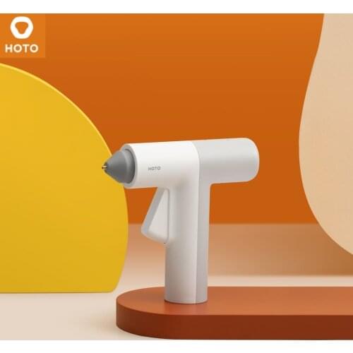 HOTO Hot Melt Glue Gun, 4V, Lithium Battery, Cordless Glue Glue, With Glue Stick 125mm, Home DIY Tools, Hand Craft Tools