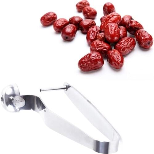 Core Separator Creative Kitchen Gadget Spot Cherry Kernel Processor Stainless Steel Cherry Remover Kitchen Accessories