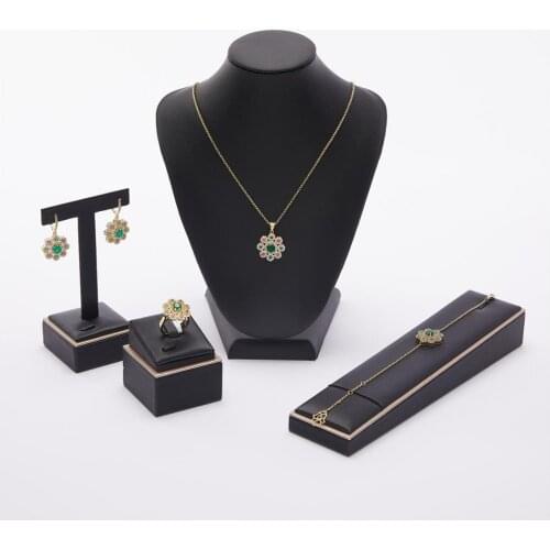Morocco hot selling accessories wedding jewelry set for women fashion jewelry set copper high quality jewelry set