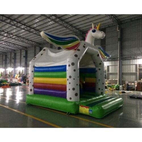 Latest Design Inflatable Bouncer unicorn Inflatable bouncer slide combo for kids