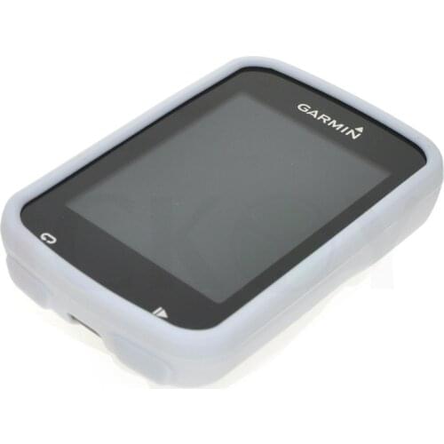 Outdoor Bike Bicycle Cycling Silicone Rubber White Skin Protect Case For Garmin GPS Edge 820