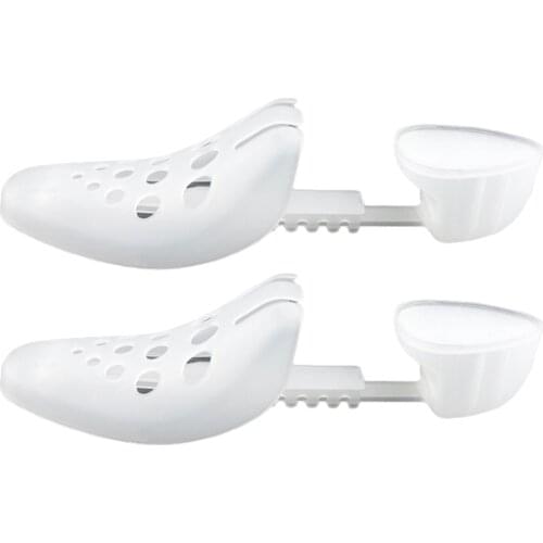Premium Plastic Shoe Tree Shoe Shaper Keeper Adjustable 5-8 Women/7-11 Men