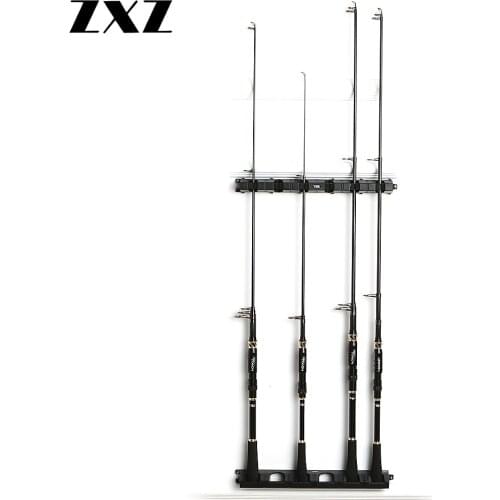 Fishing Rod Display Fixed Frame Road Ya Fish Raft Storage Rack Wall Installation Vertical Truss Rods Storage Shelf Bracket Stand