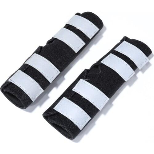 Reflective Dog Knee Brace Support Rear Hock Sleeves with Safety Reflective Straps Pet Dog Rear Leg Brace For Hind Leg 2Pcs/Lot