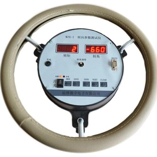 Steering wheel parameter tester Steering disk rotation torque detector Steering angle torque angle detector