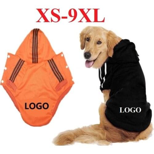 Pet Products Dog Clothing Hoodie Sweater Sports Coat Jacket Cotton Pet Dog Clothes Overalls For Dogs Clothes For Small Dogs
