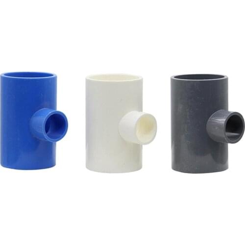 PVC reducer tee joint 25-20mm/32-20mm/32-25mm/40-20mm/40-25mm/40-32mmgarden irrigation pipe joint fittings reducer 1 Pc