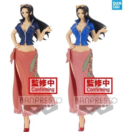 In Stock Bandai One Piece Nico Robin Glitter Glamours Action Anime Figures Model Speelgoed Ornamenten Gift Toys for Boys
