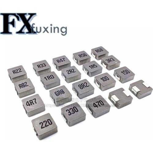 10pcs/lot SMD Power Inductors 0630 1UH 2.2UH 3.3UH 4.7UH 6.8UH 10UH 15UH 22UH 33UH 47UH Chip Inductor 0630 7*7*3MM