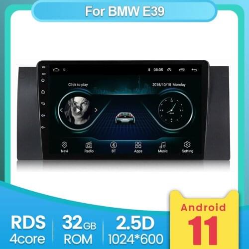 2.5D Touch Screen for BMW 5 E39 E53 X5 1995-2001 2002 2003 2004 2005 2006 BT Wifi Car radio multimedia video player